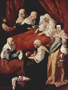 Francisco de Zurbaran The Birth of the Virgin, USA oil painting artist